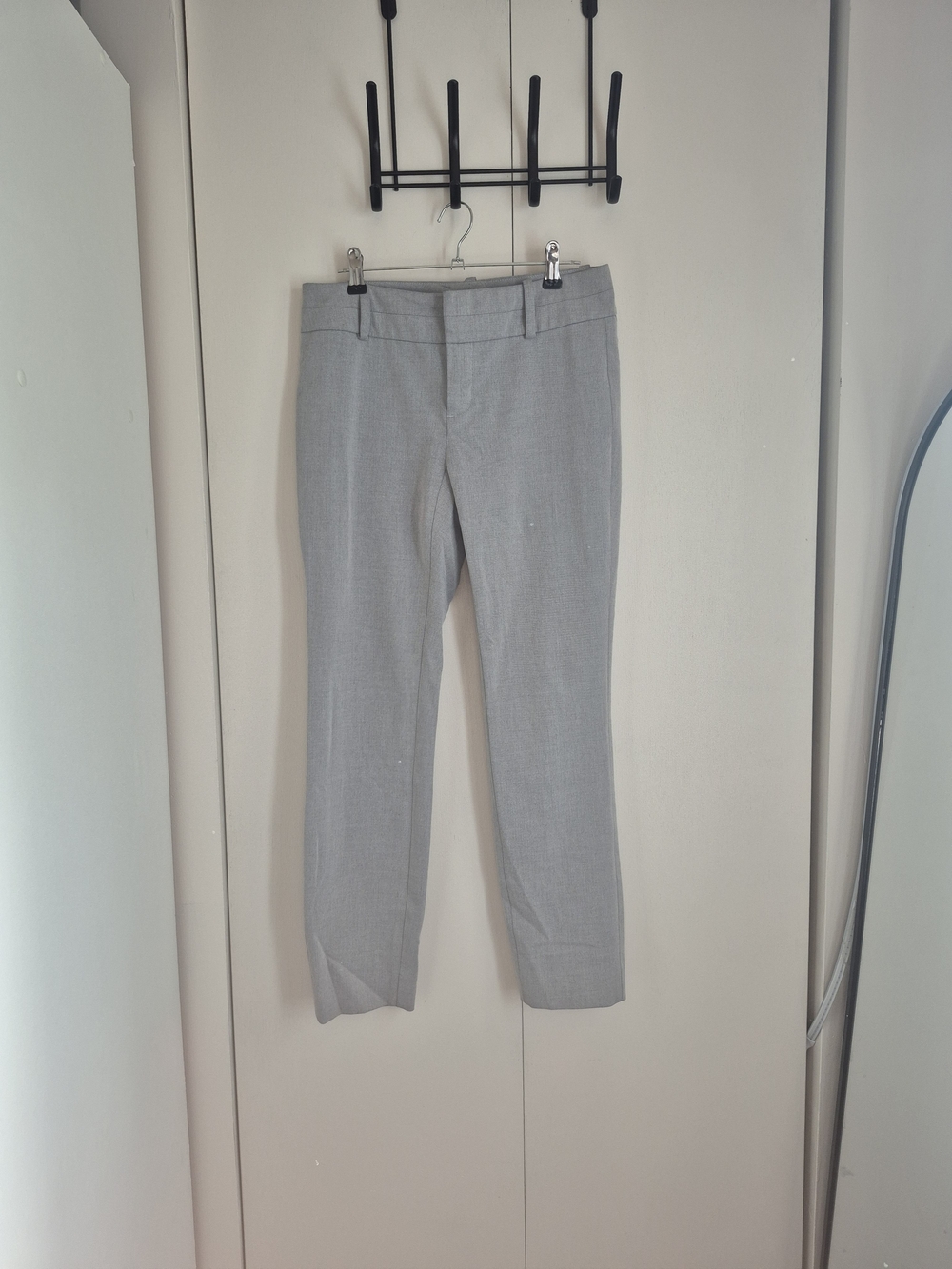 Calvin Klein Light Gray Straight Leg Pants